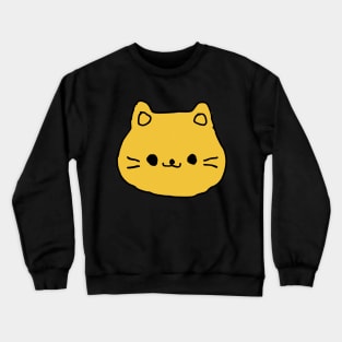 Cat Face Crewneck Sweatshirt